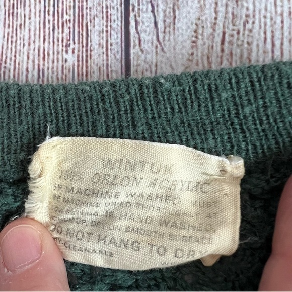 Wintuk Vintage Green Cardigan Large - Picture 4 of 6